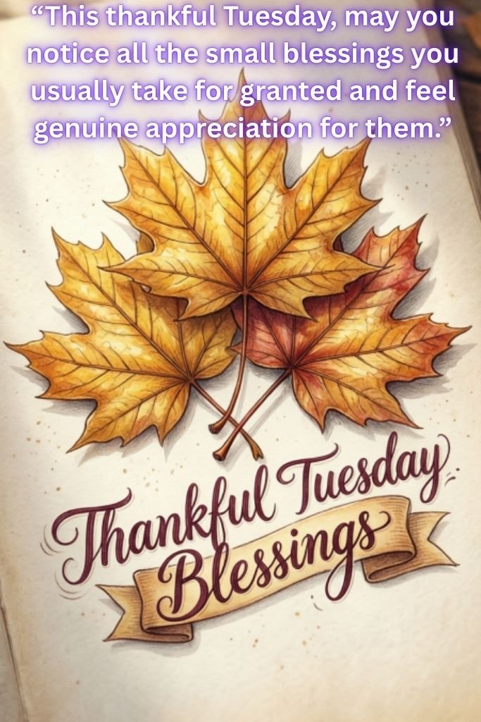 Thankful Tuesday Blessings