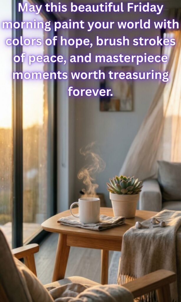 Beautiful Friday Morning Blessings
