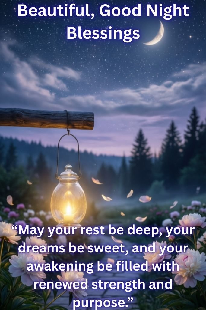 Beautiful, Good Night Blessings
