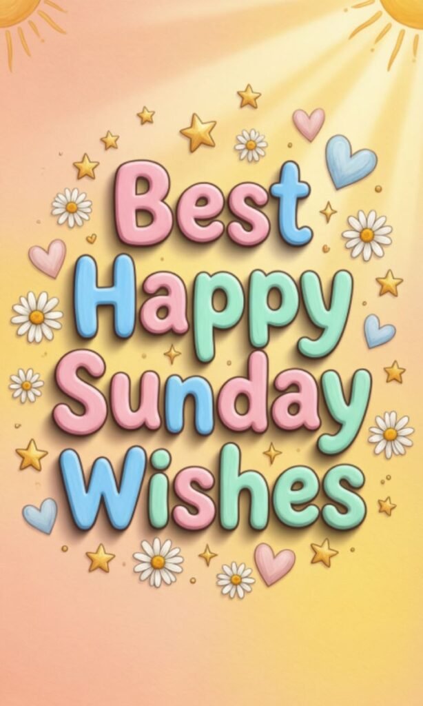 Best Happy Sunday Wishes