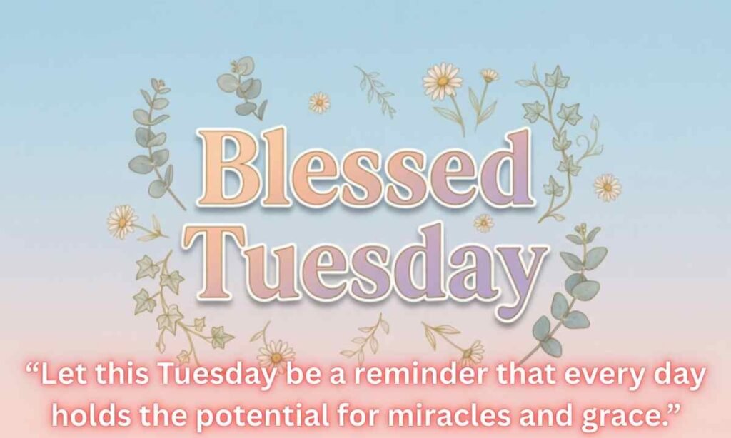 Blessed Tuesday Quotes