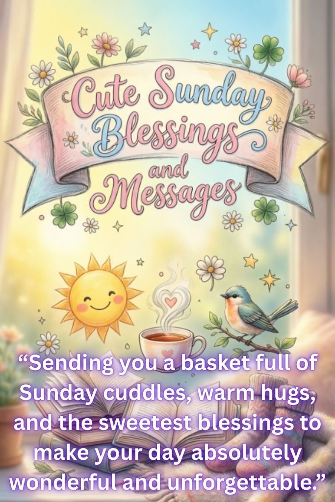 Cute Sunday Blessings and Messages
