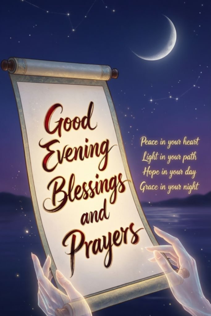 Good Evening Blessings and Prayers
