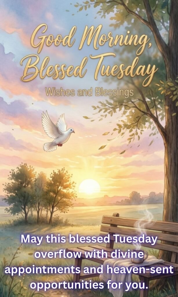 Good Morning Blessed Tuesday Wishes and Blessings
