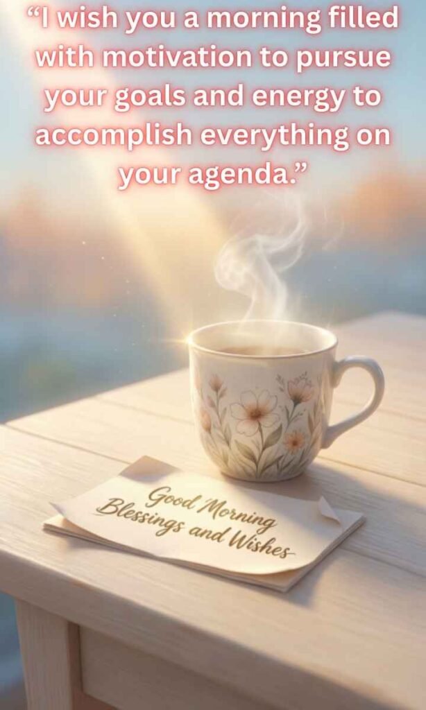 Good Morning Blessings and Wishes
