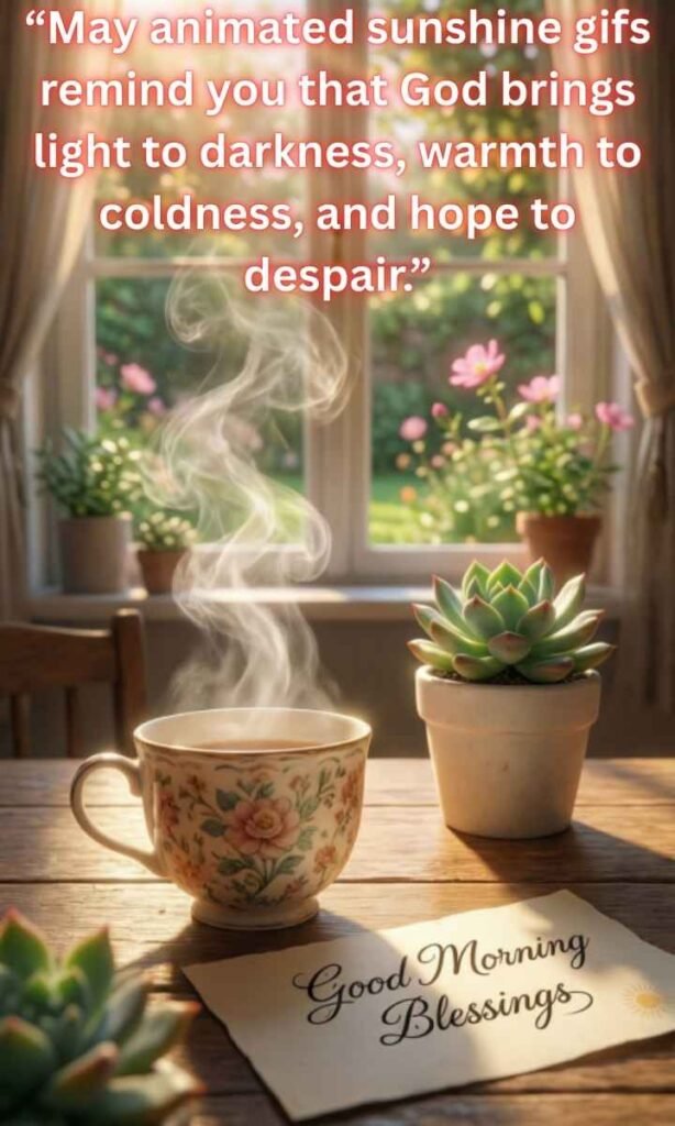 Good Morning Blessings Gif
