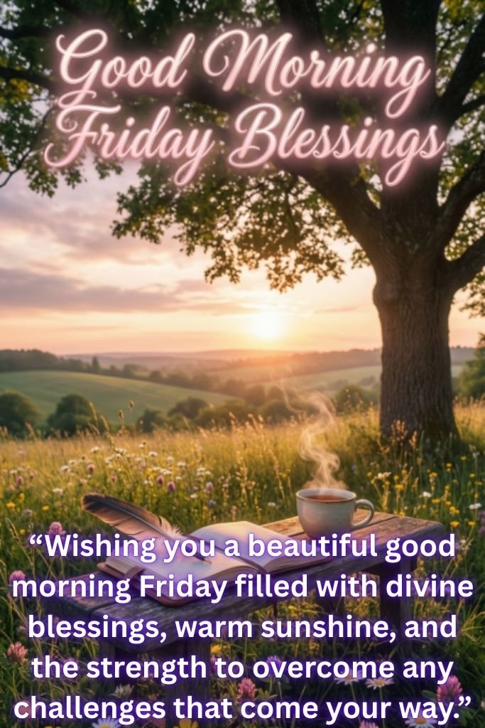 Good Morning Friday Blessings