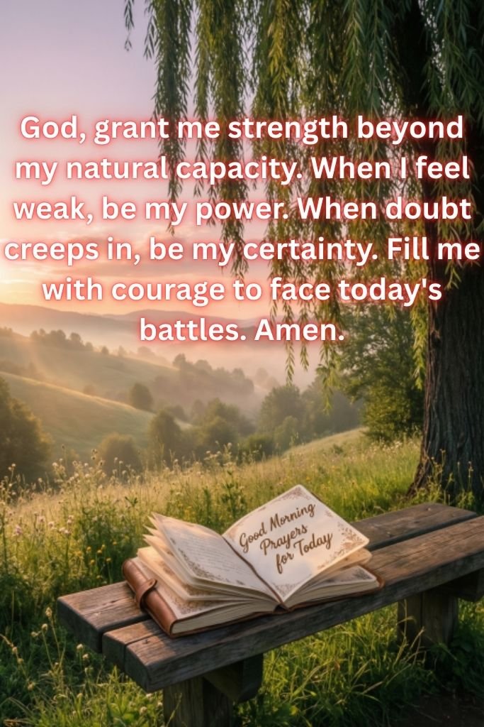 Good Morning Prayers for Today