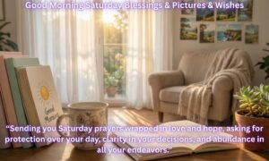 Good Morning Saturday Blessings & Pictures & Wishes