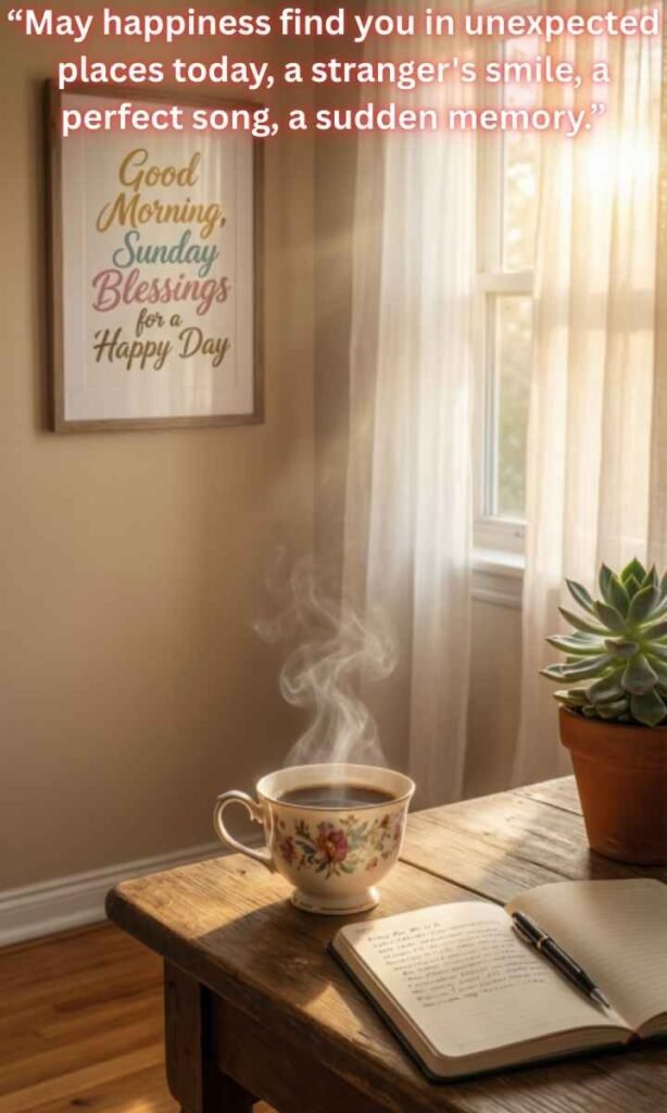Good Morning Sunday Blessings for a Happy Day