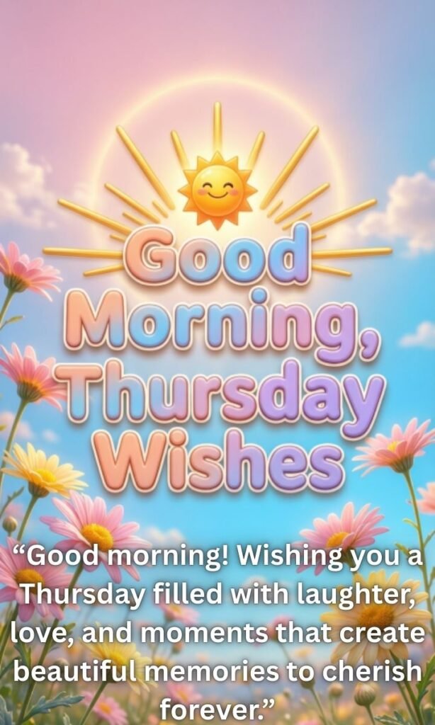 Good Morning Thursday Wishes
