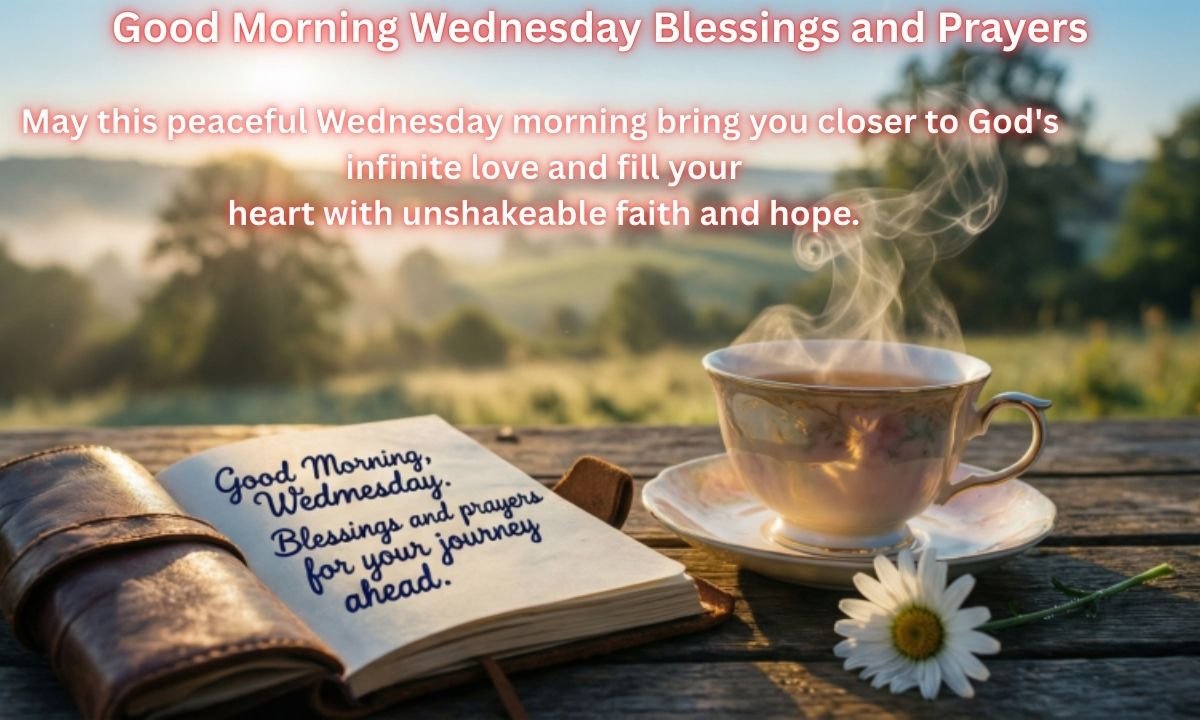 Good Morning Wednesday Blessings and Prayers