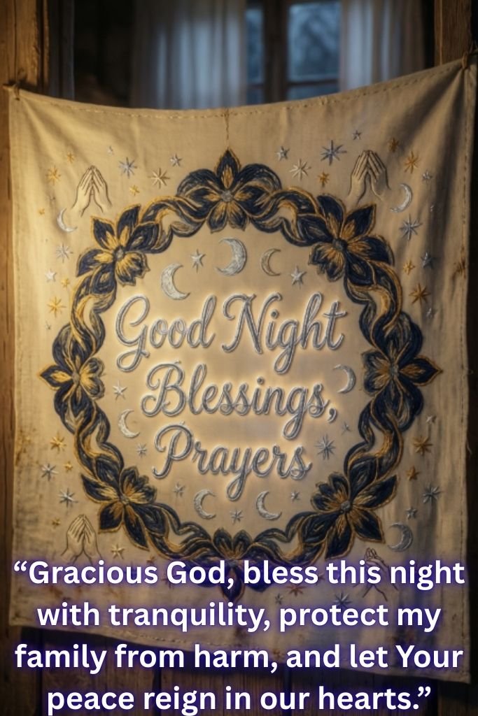 Good Night Blessings, Prayers