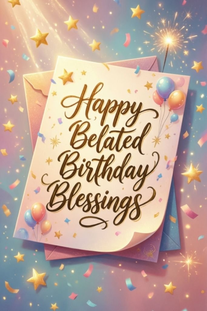 Happy Belated Birthday Blessings