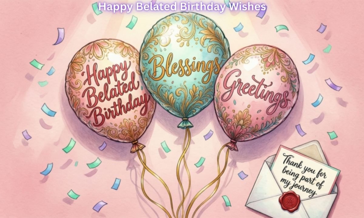 Happy Belated Birthday Wishes