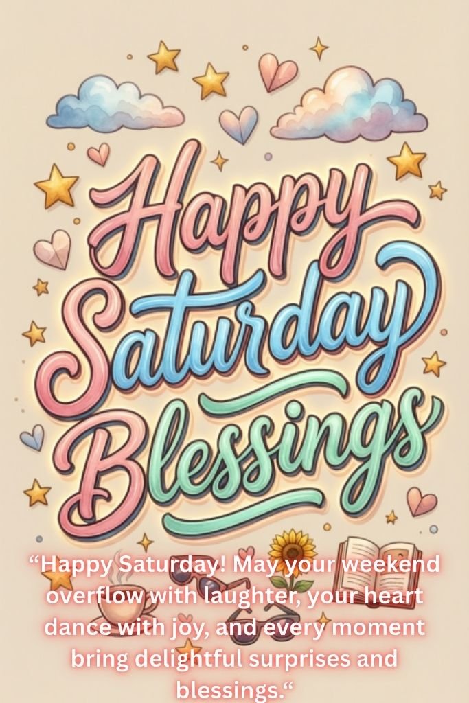 Happy Saturday Blessings