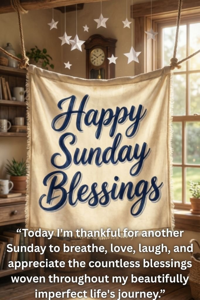 Happy Sunday Blessings
