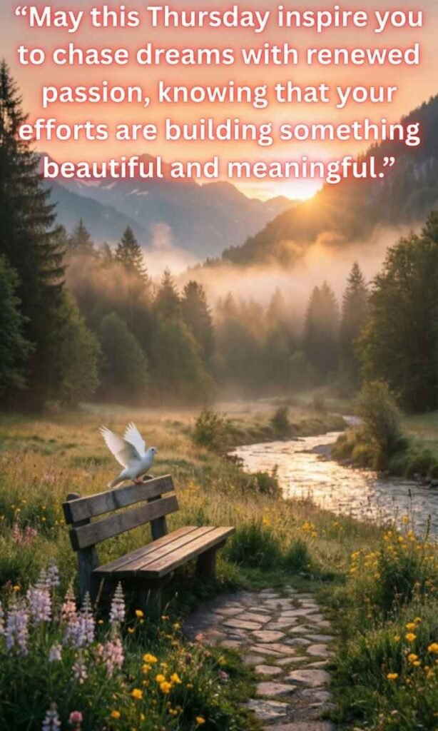 Inspirational Good Morning Thursday Blessings