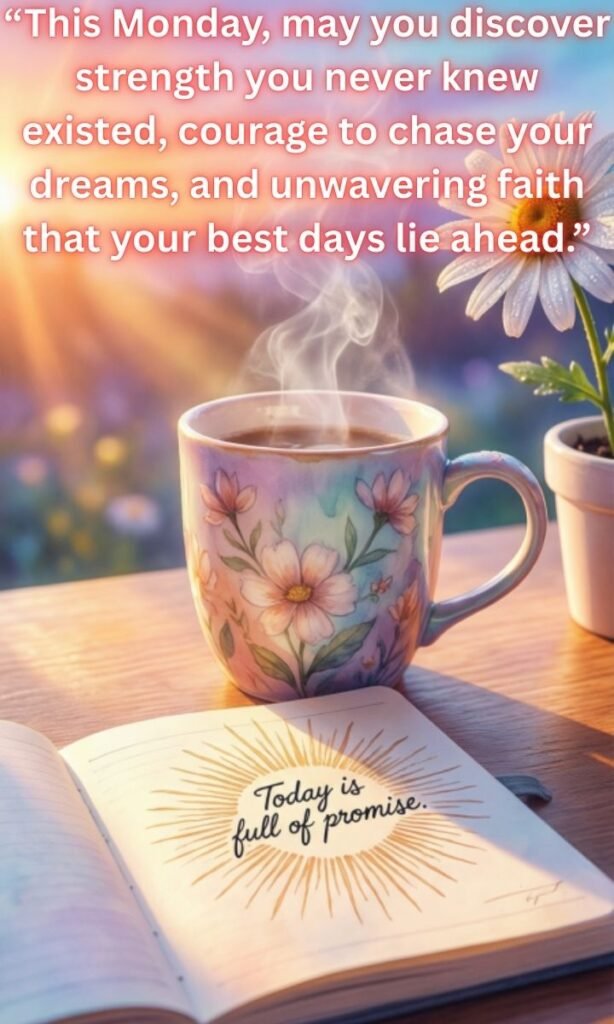  Inspirational Monday Morning Blessings
