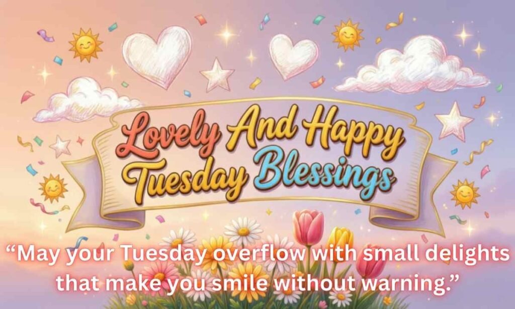 Lovely And Happy Tuesday Blessings