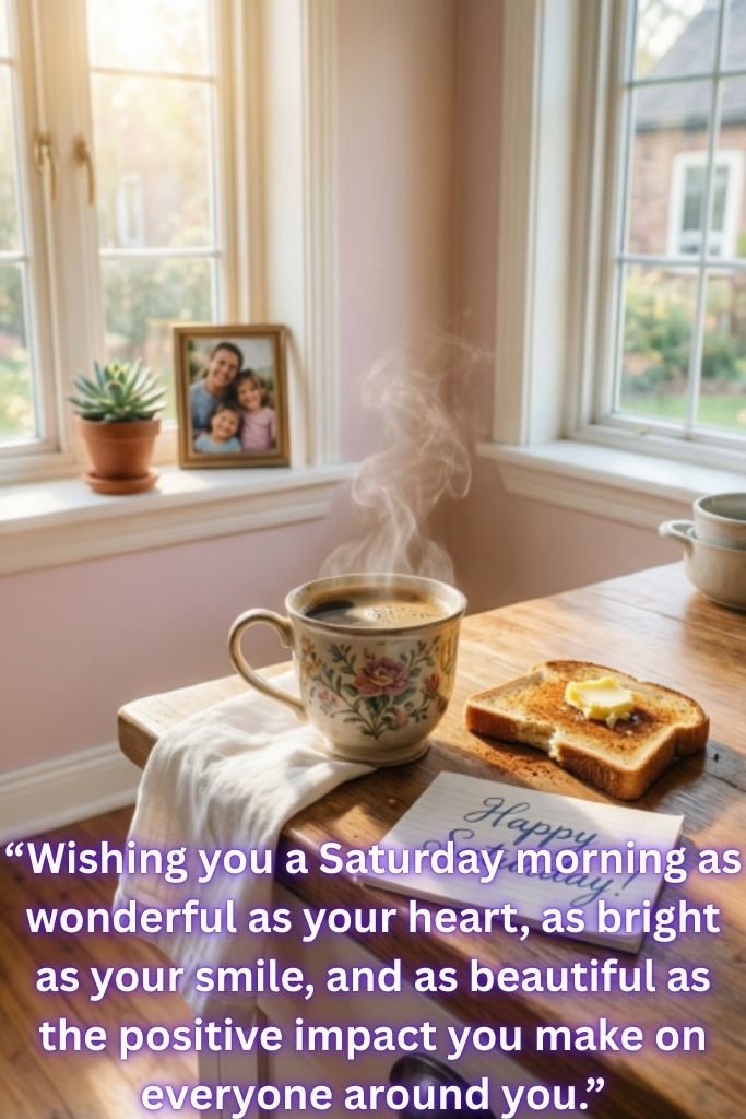 Nice Saturday morning Wishes