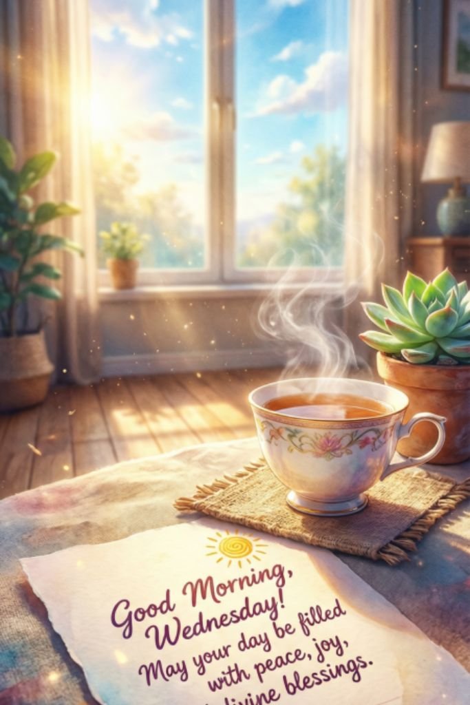 Positive Good Morning Wednesday Blessings