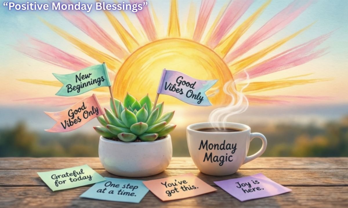 Positive Monday Blessings