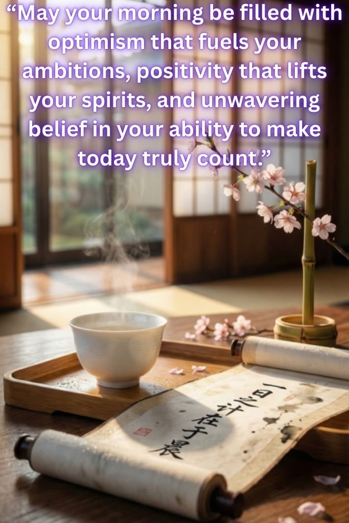 Positive Morning Blessings for a Happy Start
