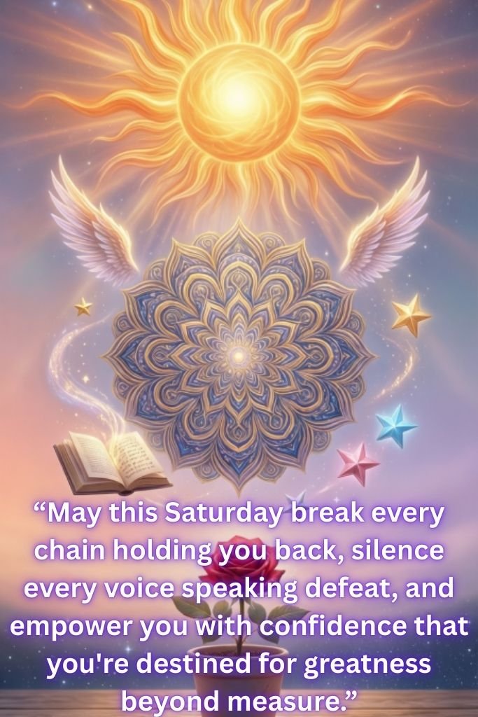 Powerful Saturday Weekend Blessings