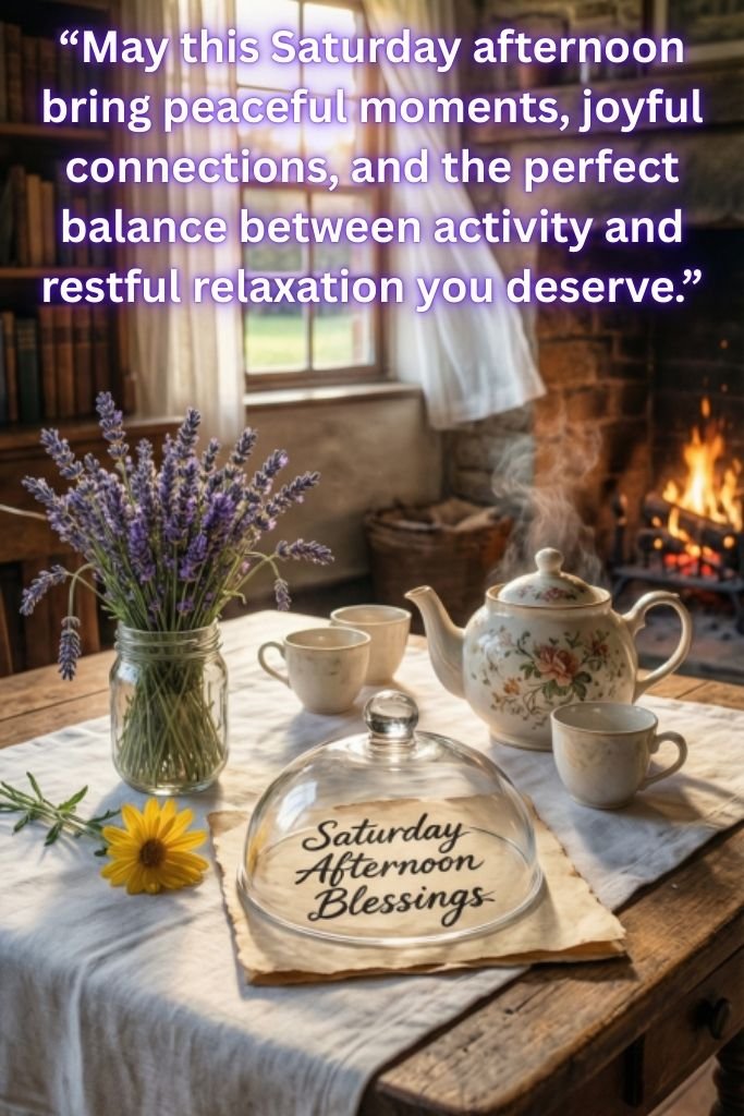 Saturday Afternoon Blessings