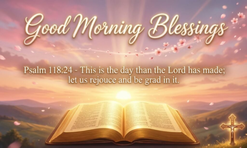 Spiritual Bible Verse Good Morning Blessings GIF
