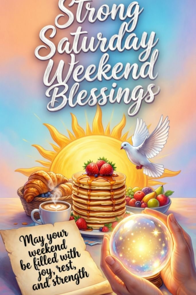 Strong Saturday Weekend Blessings