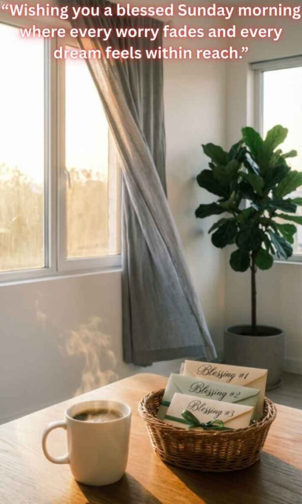 Sunday Morning Blessings for a Fresh Start