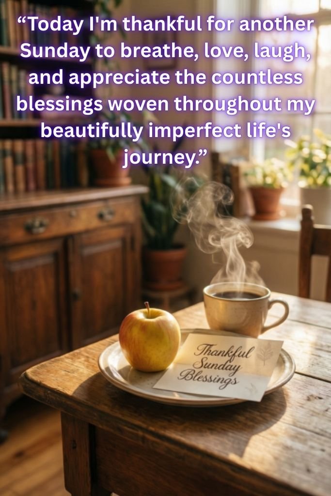 Thankful Sunday Blessings
