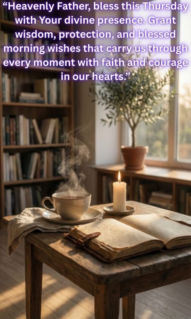 Thursday Morning Blessings and Prayers