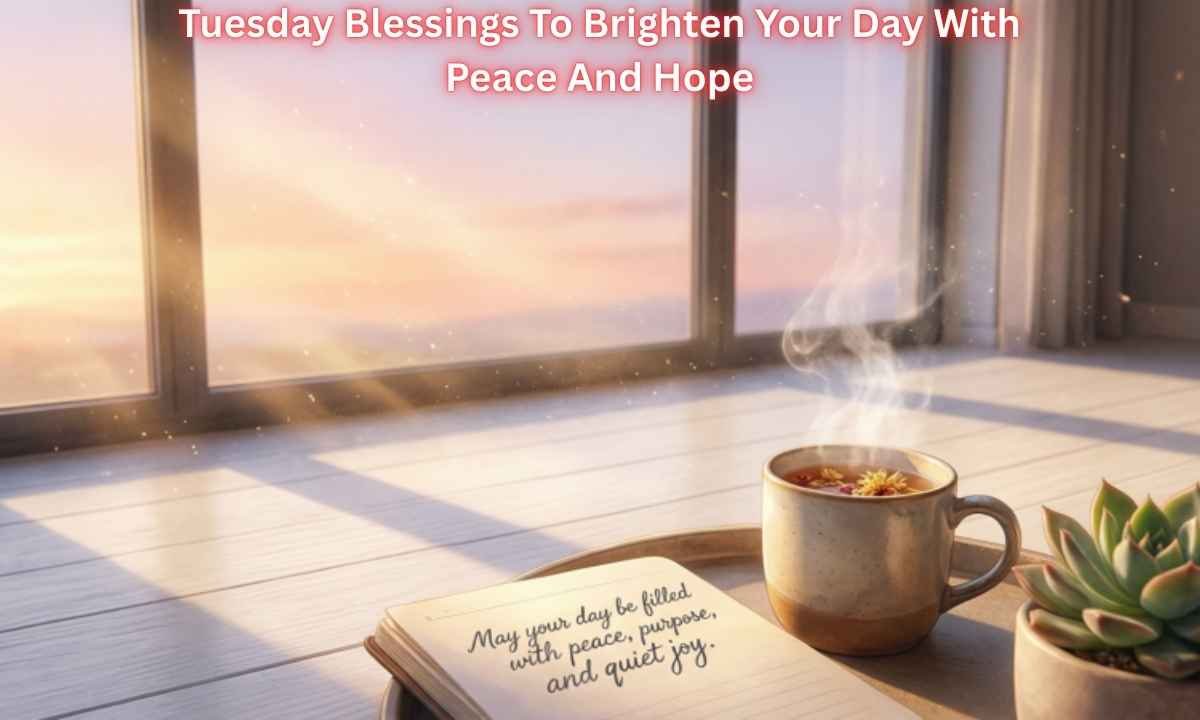 Tuesday Blessings To Brighten Your Day With Peace And Hope