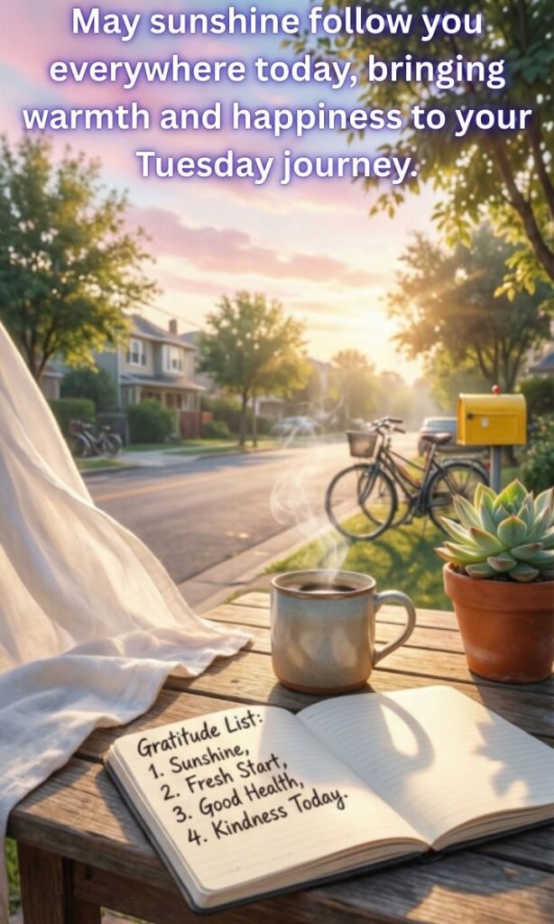 Uplifting Good Tuesday Morning Blessings for a Happy Day