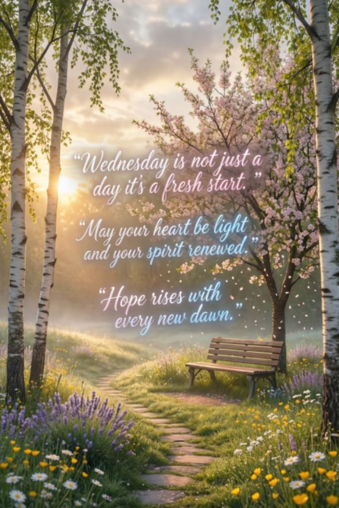 Wednesday Morning Blessings Quotes