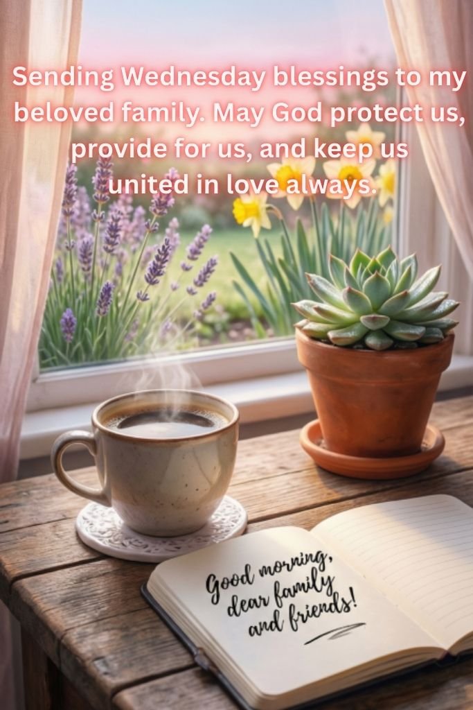Wednesday Morning Greetings for Family and Friends