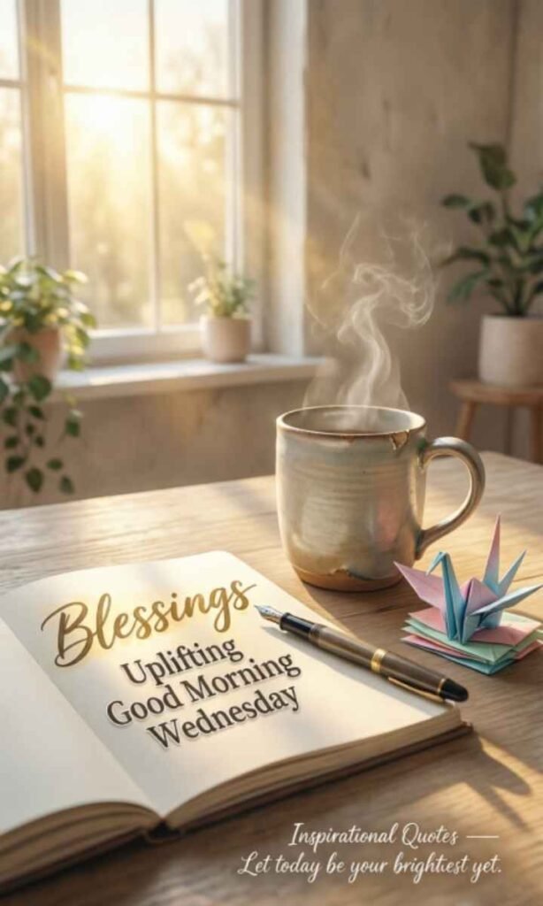Blessings, Uplifting Good Morning Wednesday, Inspirational Quotes