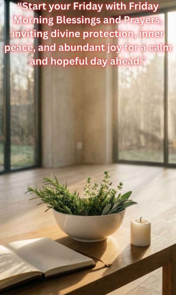 Friday Morning Blessings and Prayers