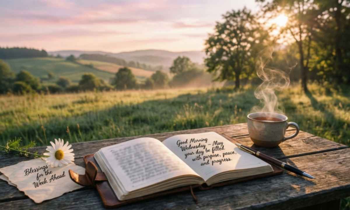 Good Morning Wednesday Inspirational Quotes & Blessings