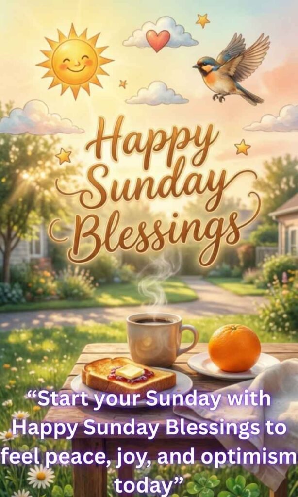 Happy Sunday Blessings